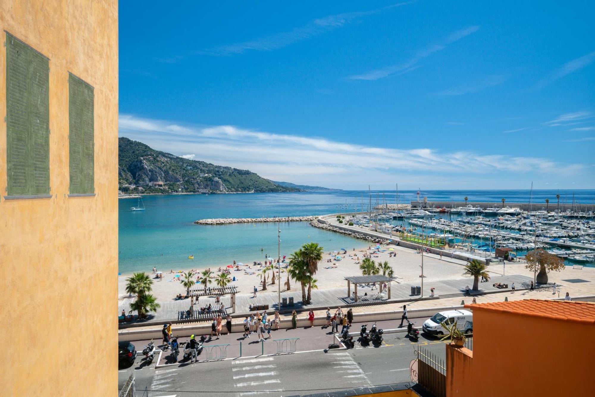 Les Sablettes - Bord De Mer - Vieille Ville - Parking Prive Menton Exteriér fotografie