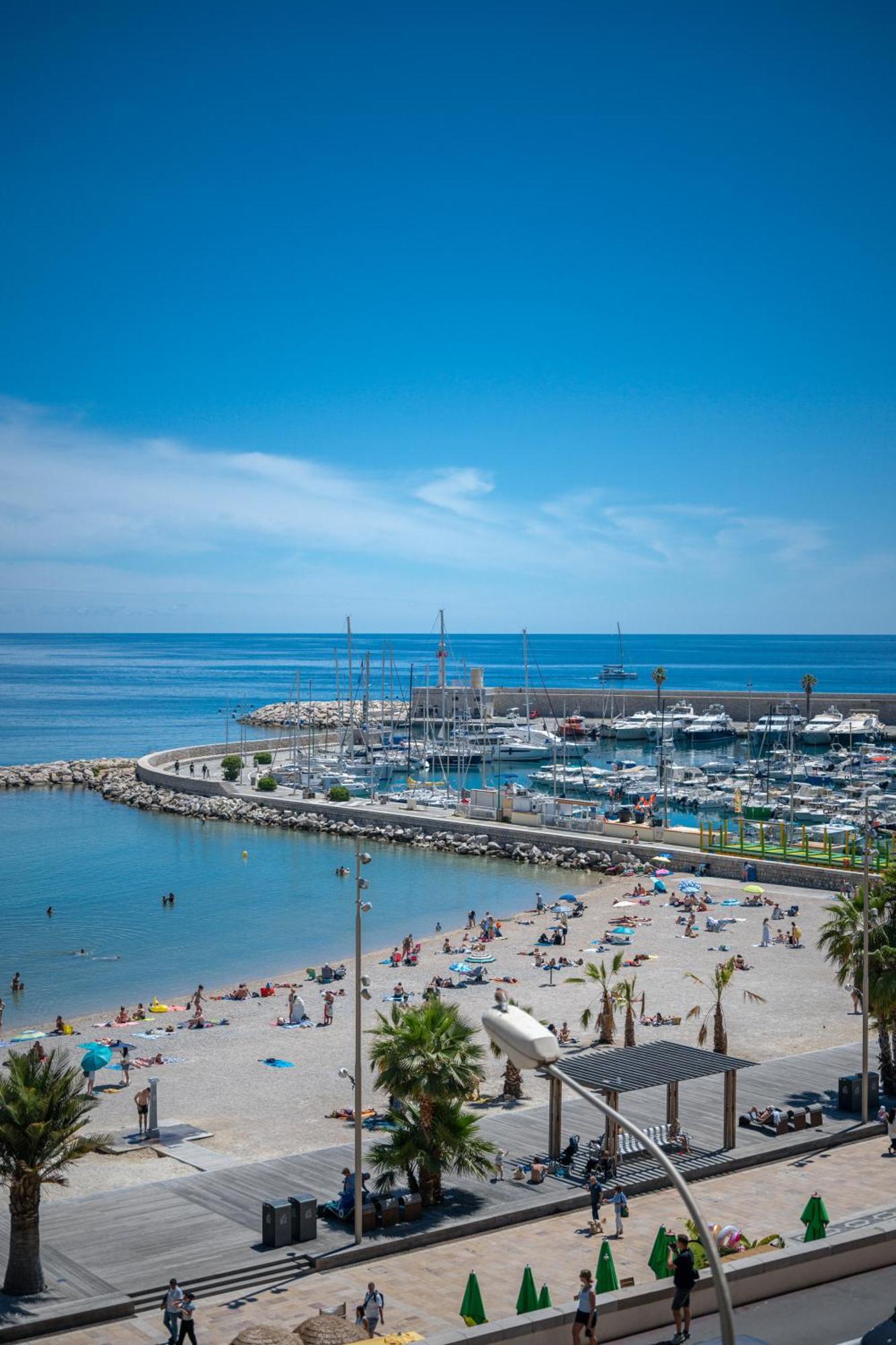 Les Sablettes - Bord De Mer - Vieille Ville - Parking Prive Menton Exteriér fotografie